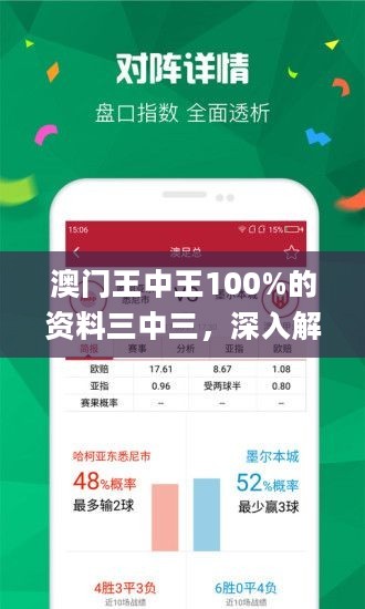 三中三澳門，探索神秘之地，揭示獨(dú)特魅力，探索神秘魅力，澳門三中三之旅揭秘獨(dú)特風(fēng)采