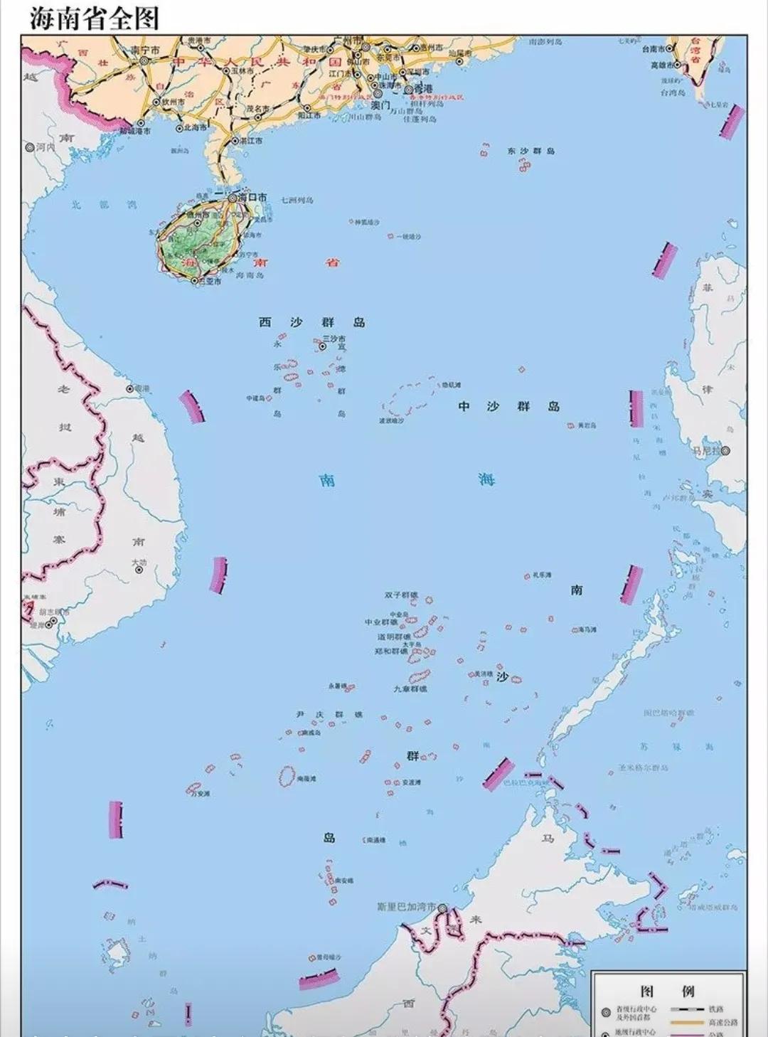 南海地圖高清版大圖，探索神秘的海洋疆域，南海高清地圖大圖，探索神秘海洋疆域之旅