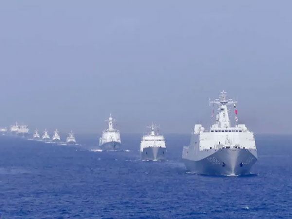 人民海軍成立70周年閱兵，輝煌成就與堅定前行，人民海軍成立70周年閱兵，輝煌成就鑄就，堅定前行展雄姿