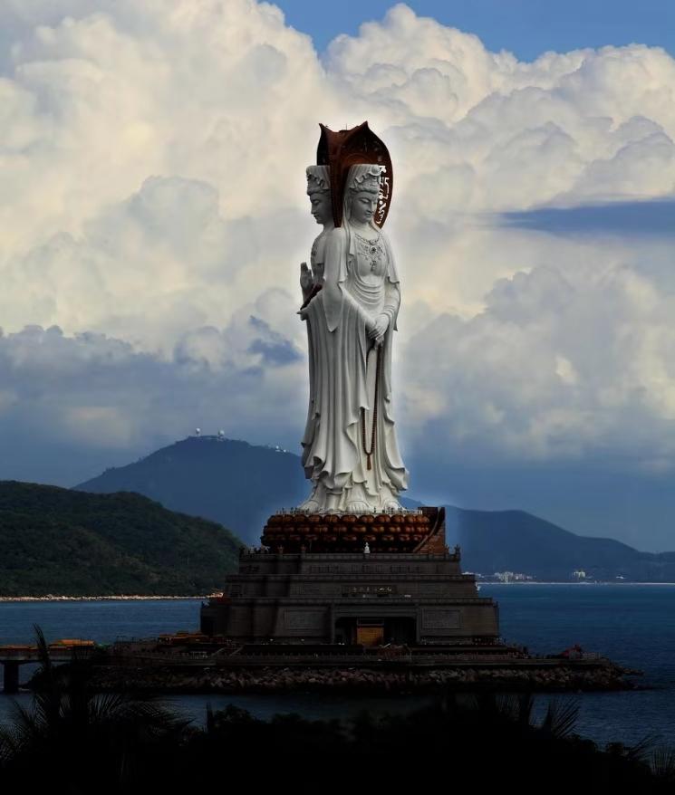 南海觀音，神秘與莊嚴(yán)的海洋圣地，南海觀音，神秘莊嚴(yán)的海洋圣地