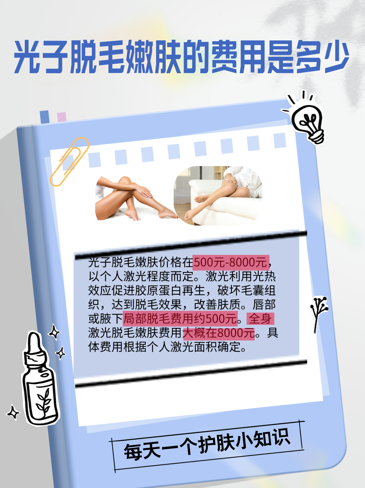光子脫毛價格分析及費用概述，光子脫毛價格解析與費用概覽